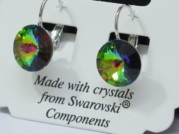 Naušnice od Swarovski Elements 70101 Vitrail Medium