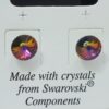 Naušnice od Swarovski kristala lijepih presijavajućih nijansi boja