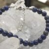 Lapis lazuli narukvica s plavim poludragim kamenjem