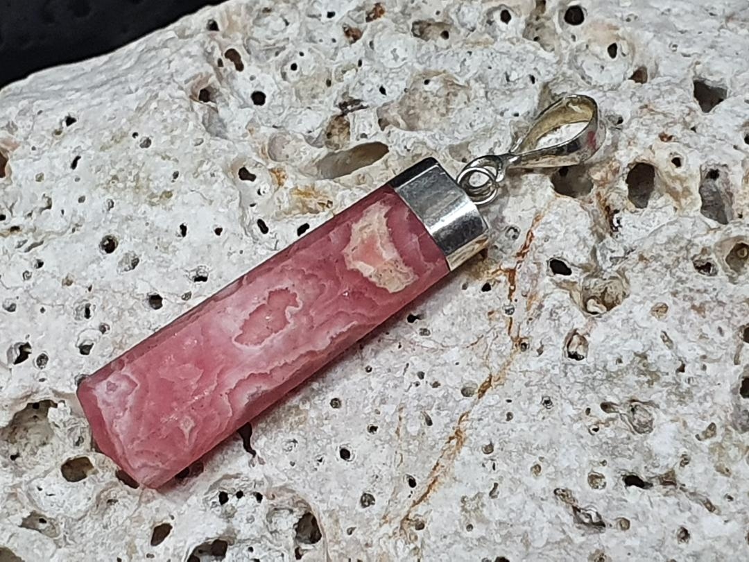Srebrni privjesak Rodokrozit-Min-001-Ag - Slika 2