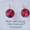 Naušnice od Swarovski Elements 70101 Light Siam