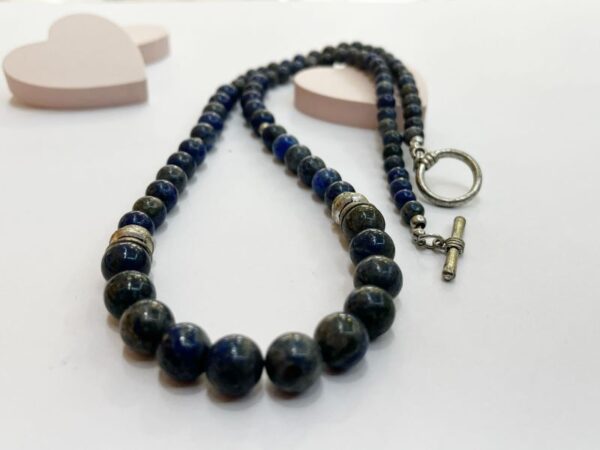 Lapis lazuli duža ogrlica