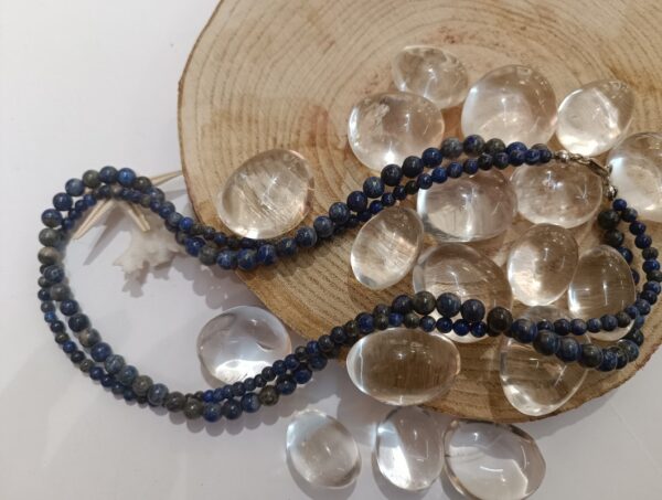 Lapis Lazuli srebrna ogrlica