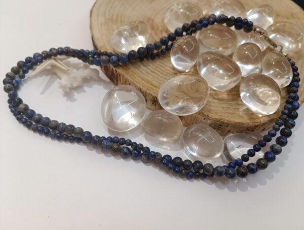 Lapis Lazuli srebrena ogrlica
