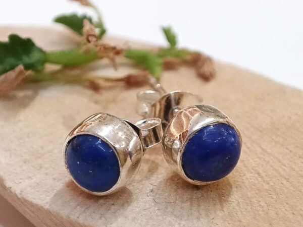 Naušnice od poludragog kamena Lapis Lazuli i srebra 925