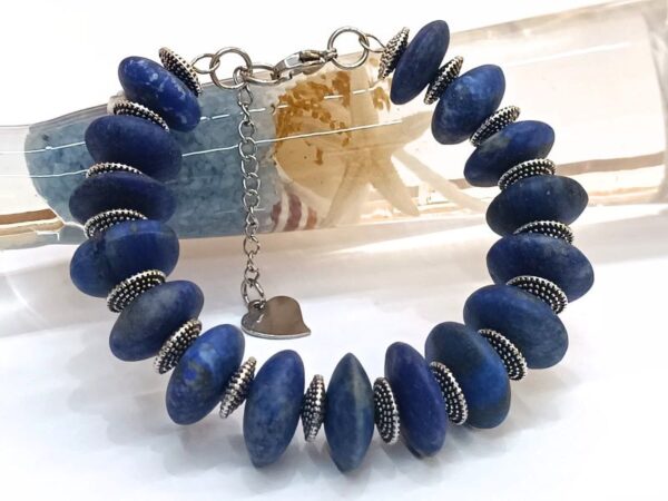 Unikatna narukvica od poludragog kamena Lapis Lazulija