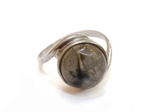 Prsten od poludragog kamena Labradorita i srebra 925finoće