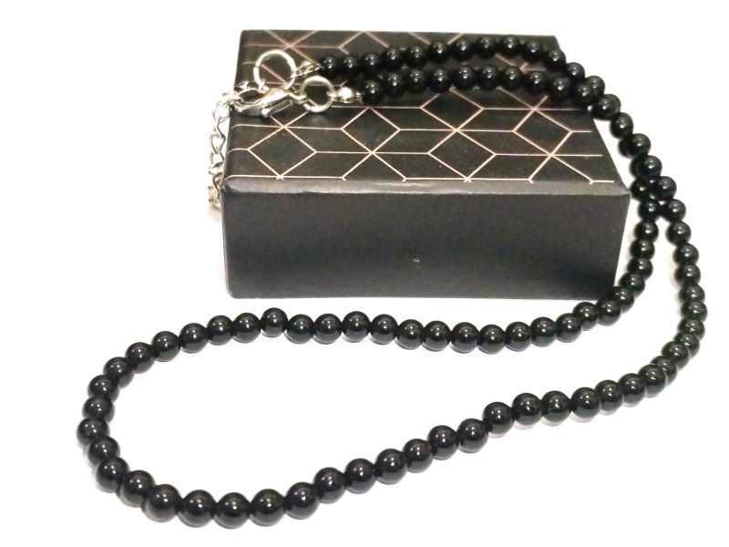 Ogrlica od poludragog kamena Oniksa bez nikla.